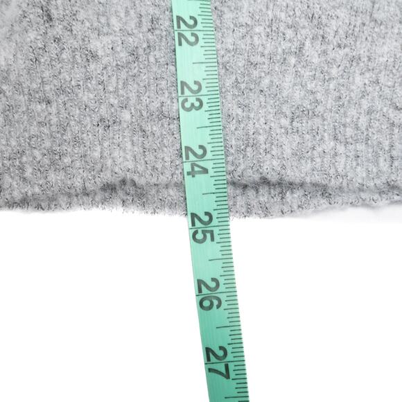 Revolve One Grey Day Gray Puff Sleeve Sweater Size Large - Picture 8 of 10